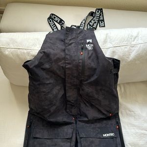 Montec ski and snowboard overalls